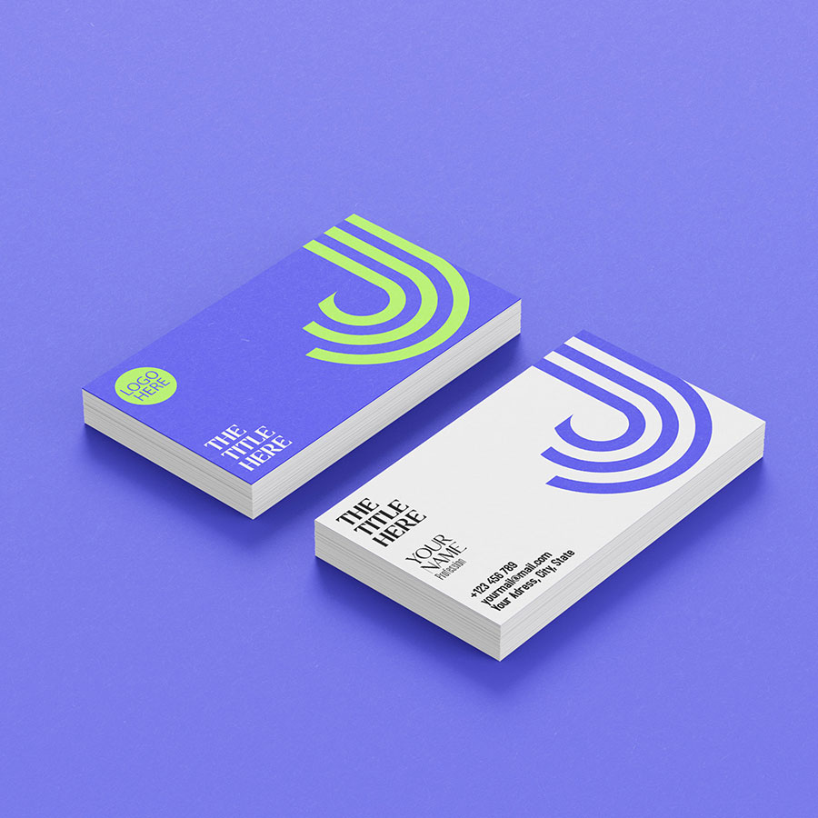 Foiling Business Cards